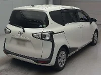 Цена авто Toyota Sienta с аукционов Японии, номер кузова NSP170G, пробег 170 000, оценка 7