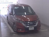 Цена авто Nissan Serena с аукционов Японии, номер кузова GFC27, пробег 129 000, оценка 8