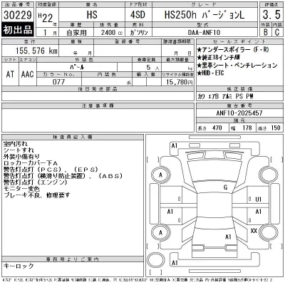 Lexus HS250h