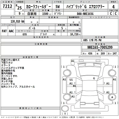Toyota Corolla Fielder