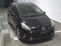 Цена авто Toyota Prius Alpha с аукционов Японии, номер кузова ZVW41W, пробег 183 000, оценка 2