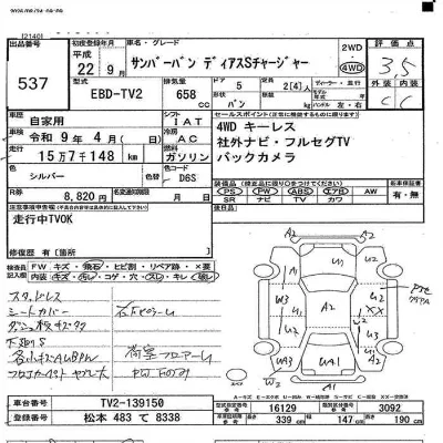 Subaru SAMBAR DIAS
