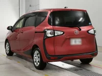 Цена авто Toyota Sienta с аукционов Японии, номер кузова NSP170G, пробег 96 000, оценка 4