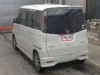 Цена авто Nissan Roox с аукционов Японии, номер кузова ML21S, пробег 125 000, оценка 6