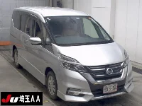 Цена авто Nissan Serena с аукционов Японии, номер кузова GFNC27, пробег 14 000, оценка 2