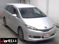 Цена авто Toyota Wish с аукционов Японии, номер кузова ZGE20G, пробег 71 000, оценка 8