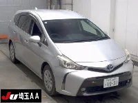 Цена авто Toyota Prius Alpha с аукционов Японии, номер кузова ZVW40W, пробег 78 000, оценка 2