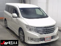 Цена авто Nissan Elgrand с аукционов Японии, номер кузова TE52, пробег 121 000, оценка 8