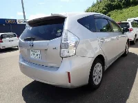 Цена авто Toyota Prius Alpha с аукционов Японии, номер кузова ZVW40W, пробег 145 000, оценка 8