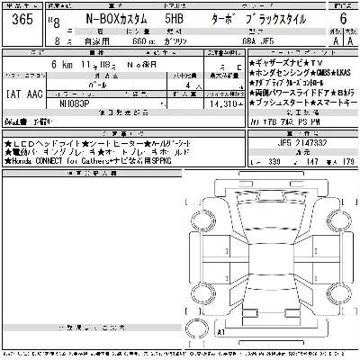 Honda N BOX CUSTOM