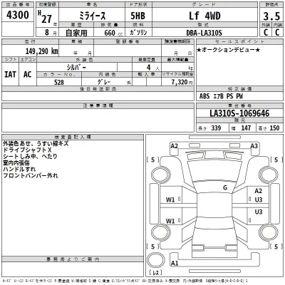 DAIHATSU MIRA E S