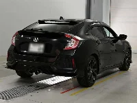 Цена авто Honda Civic с аукционов Японии, номер кузова FK7, пробег 102 000, оценка 8