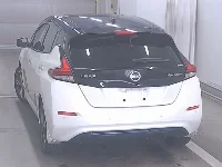 Цена авто Nissan Leaf с аукционов Японии, номер кузова ZE1, пробег 116 000, оценка 2