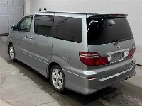 Цена авто Toyota Alphard с аукционов Японии, номер кузова ANH10W, пробег 231 000, оценка 2
