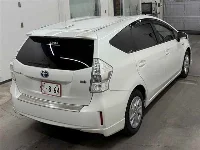 Цена авто Toyota Prius Alpha с аукционов Японии, номер кузова ZVW41W, пробег 120 000, оценка 13