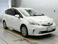 Цена авто Toyota Prius Alpha с аукционов Японии, номер кузова ZVW40W, пробег 107 000, оценка 6