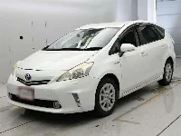Цена авто Toyota Prius Alpha с аукционов Японии, номер кузова ZVW41W, пробег 163 000, оценка 2