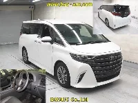 Цена авто Toyota Alphard с аукционов Японии, номер кузова AAHH45W, пробег 55 000, оценка 3