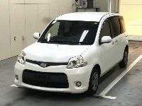 Цена авто Toyota Sienta с аукционов Японии, номер кузова NCP81G, пробег 75 000, оценка 8