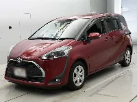 Цена авто Toyota Sienta с аукционов Японии, номер кузова NSP170G, пробег 55 000, оценка 3