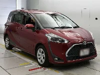 Цена авто Toyota Sienta с аукционов Японии, номер кузова NSP170G, пробег 55 000, оценка 3