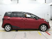 Цена авто Toyota Sienta с аукционов Японии, номер кузова NSP170G, пробег 52 000, оценка 3