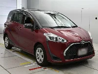 Цена авто Toyota Sienta с аукционов Японии, номер кузова NSP170G, пробег 52 000, оценка 3