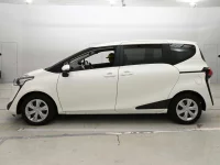 Цена авто Toyota Sienta с аукционов Японии, номер кузова NSP170G, пробег 26 000, оценка 4