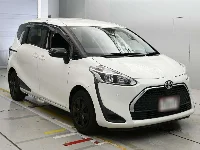Цена авто Toyota Sienta с аукционов Японии, номер кузова NSP170G, пробег 33 000, оценка 1