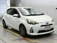 Цена авто Toyota Aqua с аукционов Японии, номер кузова NHP10, пробег 119 000, оценка 8