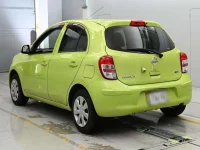 Цена авто Nissan March с аукционов Японии, номер кузова K13, пробег 136 000, оценка 8
