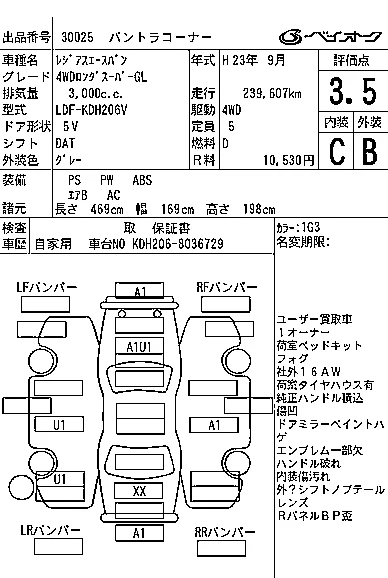 TOYOTA REGIUS VAN