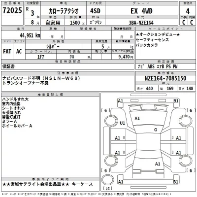Toyota Corolla Axio