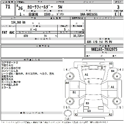 Toyota Corolla Fielder