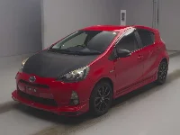 Цена авто Toyota Aqua с аукционов Японии, номер кузова NHP10, пробег 124 000, оценка 4
