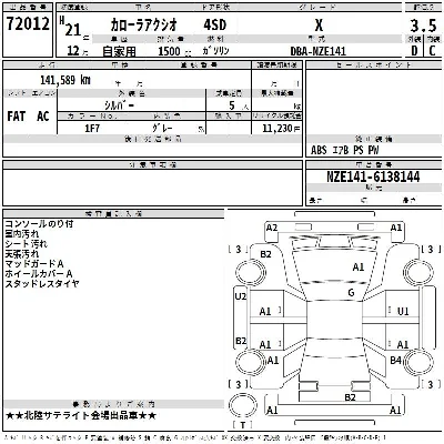 Toyota Corolla Axio
