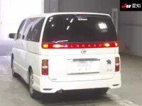 Цена авто Nissan Elgrand с аукционов Японии, номер кузова E51, пробег 157 000, оценка 2