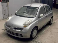 Цена авто Nissan March с аукционов Японии, номер кузова AK12, пробег 30 000, оценка 2