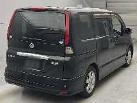 Цена авто Nissan Serena с аукционов Японии, номер кузова CC25, пробег 209 000, оценка 9