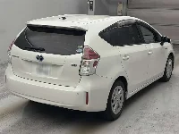 Цена авто Toyota Prius Alpha с аукционов Японии, номер кузова ZVW40W, пробег 48 000, оценка 8