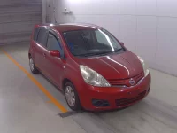 Цена авто Nissan Note с аукционов Японии, номер кузова E11, пробег 70 000, оценка 8