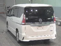 Цена авто Nissan Serena с аукционов Японии, номер кузова GFNC27, пробег 118 000, оценка 8