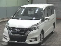 Цена авто Nissan Serena с аукционов Японии, номер кузова GFNC27, пробег 118 000, оценка 8