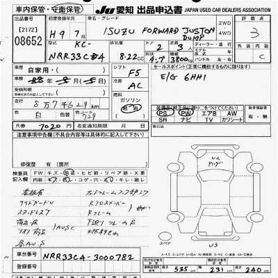 Isuzu FORWARD JUSTON