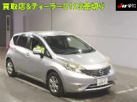 Цена авто Nissan Note с аукционов Японии, номер кузова E12, пробег 129 000, оценка 6