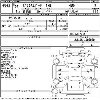 Toyota Pixis Epoch