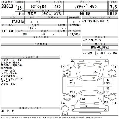 Subaru Legacy B4