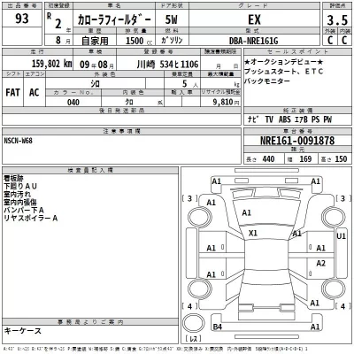 Toyota Corolla Fielder