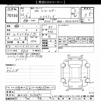 Toyota Corolla Fielder