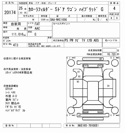 Toyota Corolla Fielder